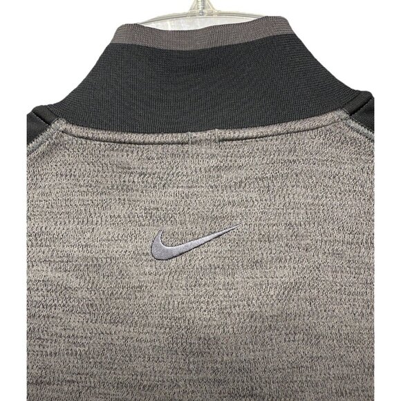 NWT Nike Golf Tour Men's Large Gray Black 1/4 Zip Vest Performance Dri-FIT‎ - Picture 4 of 11